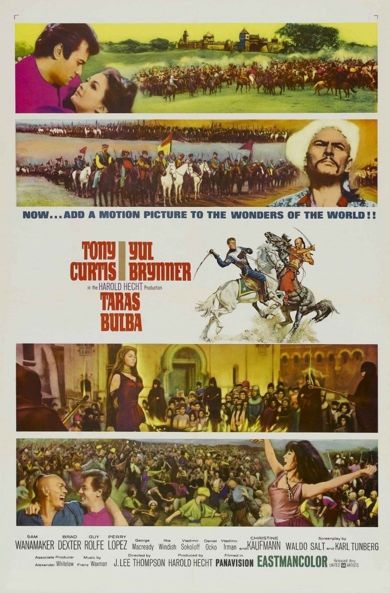 Taras Bulba (1962 film) movie poster