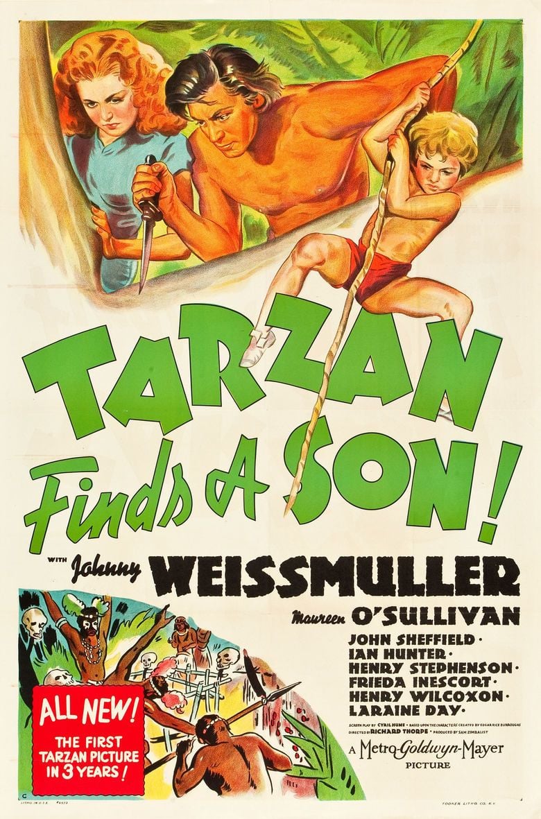 Tarzan Finds a Son! movie poster