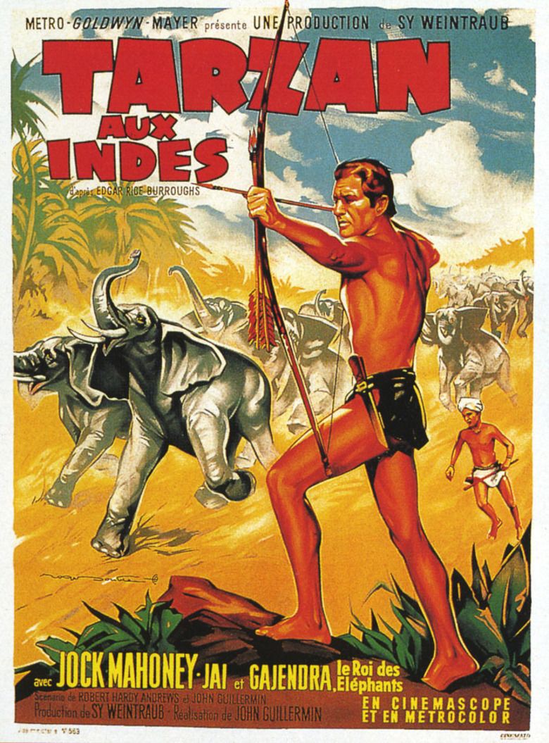 Tarzan Goes to India movie poster