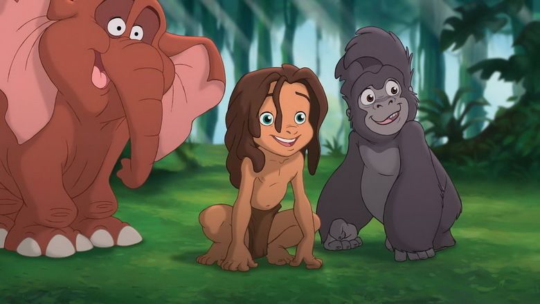 Tarzan II movie scenes