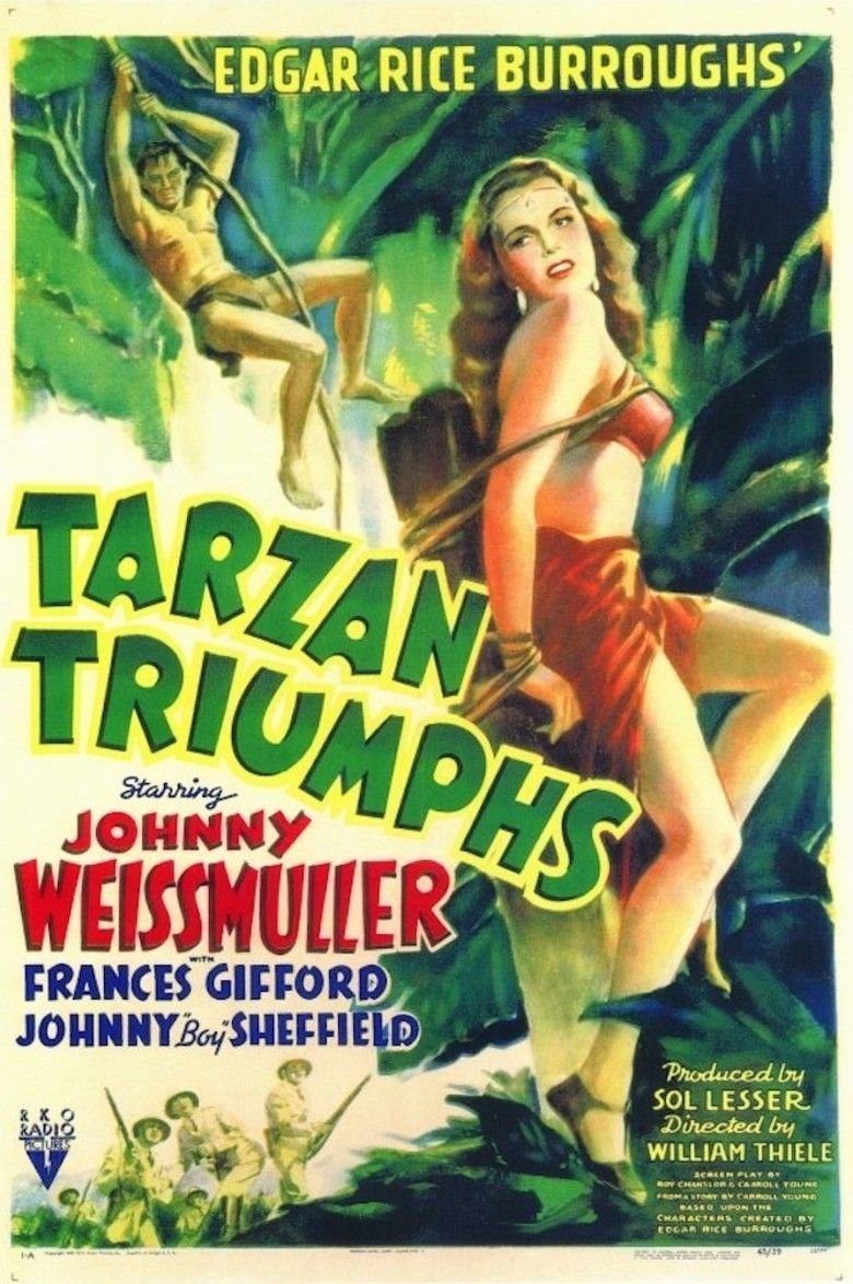 Tarzan Triumphs movie poster