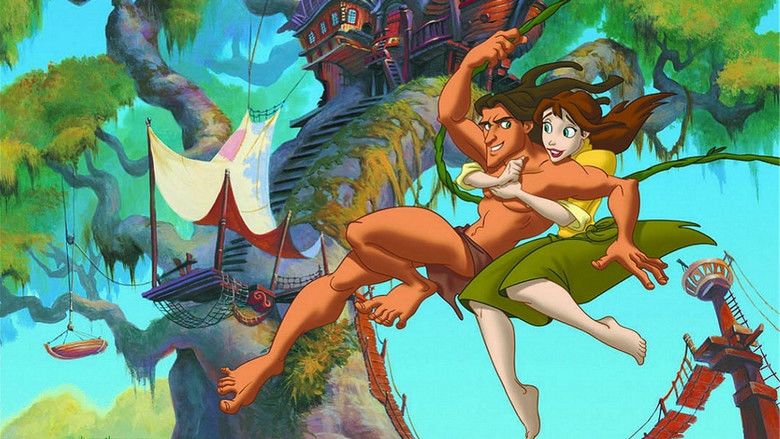 Tarzan and Jane movie scenes