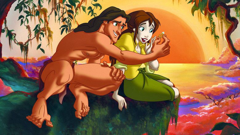 Tarzan and Jane movie scenes