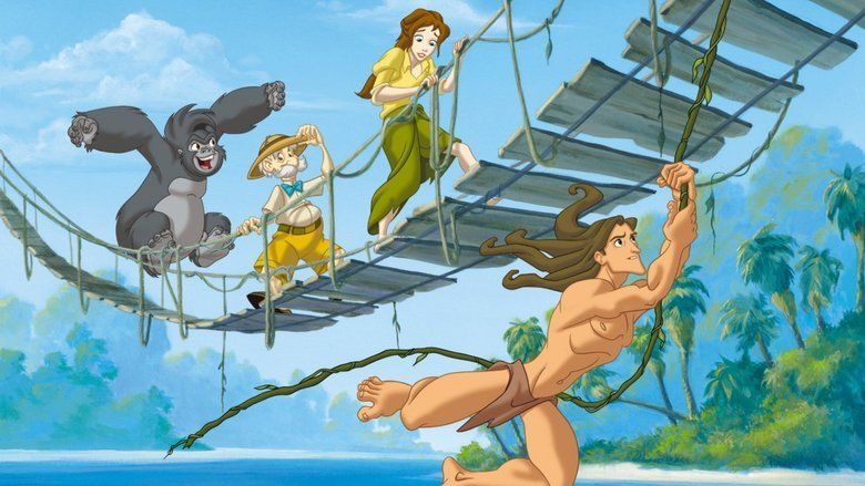 Tarzan and Jane movie scenes