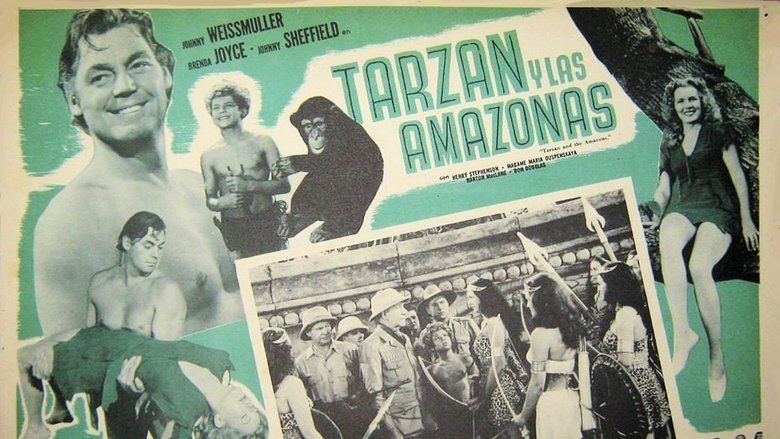 Tarzan and the Amazons movie scenes
