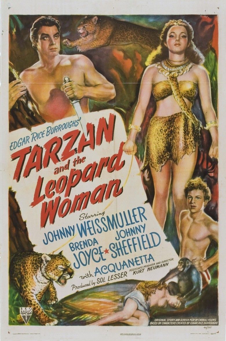 Tarzan and the Leopard Woman movie poster
