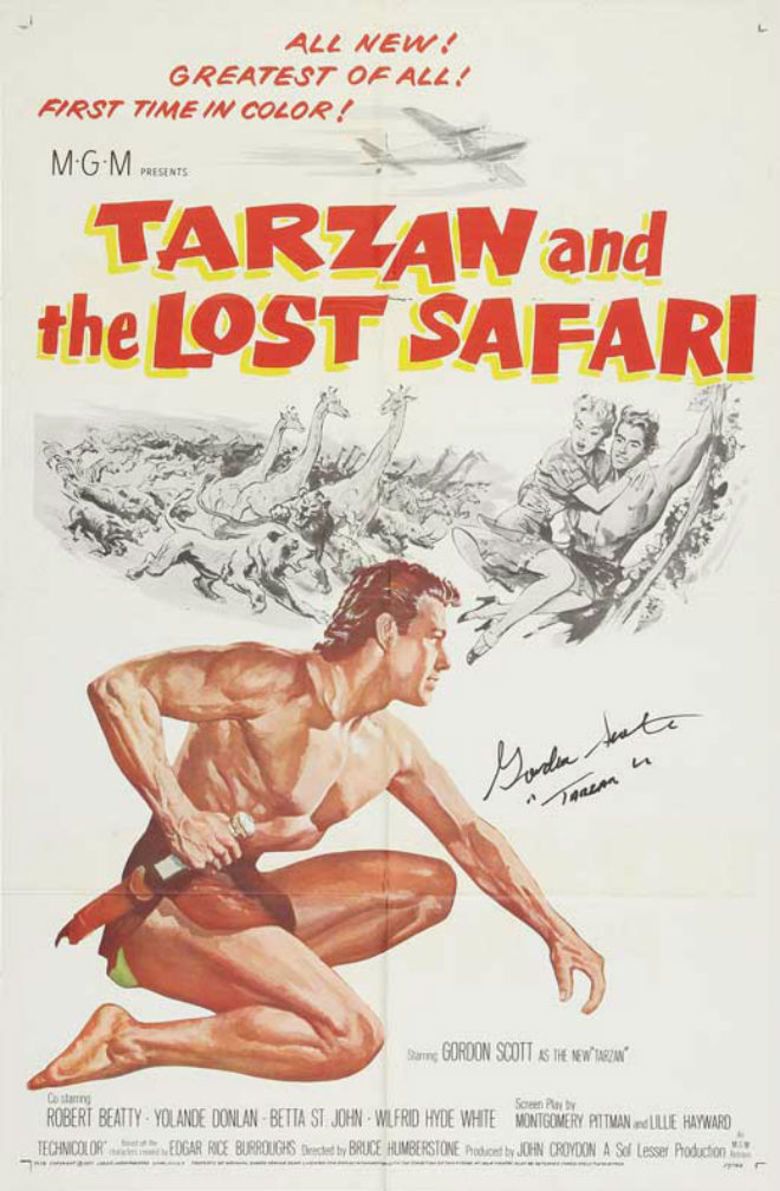 Tarzan and the Lost Safari movie poster