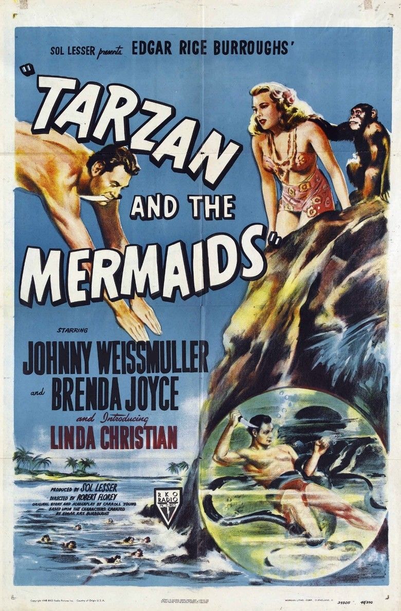 Tarzan and the Mermaids movie poster