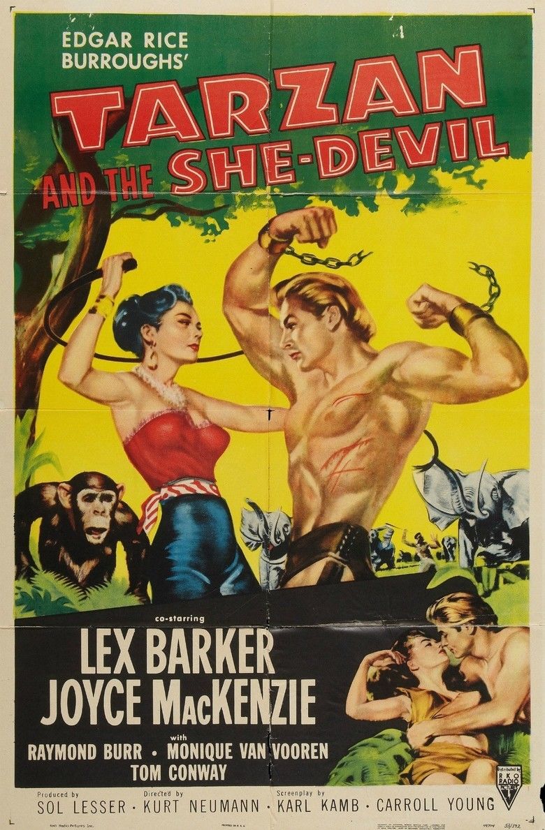 Tarzan and the She Devil movie poster