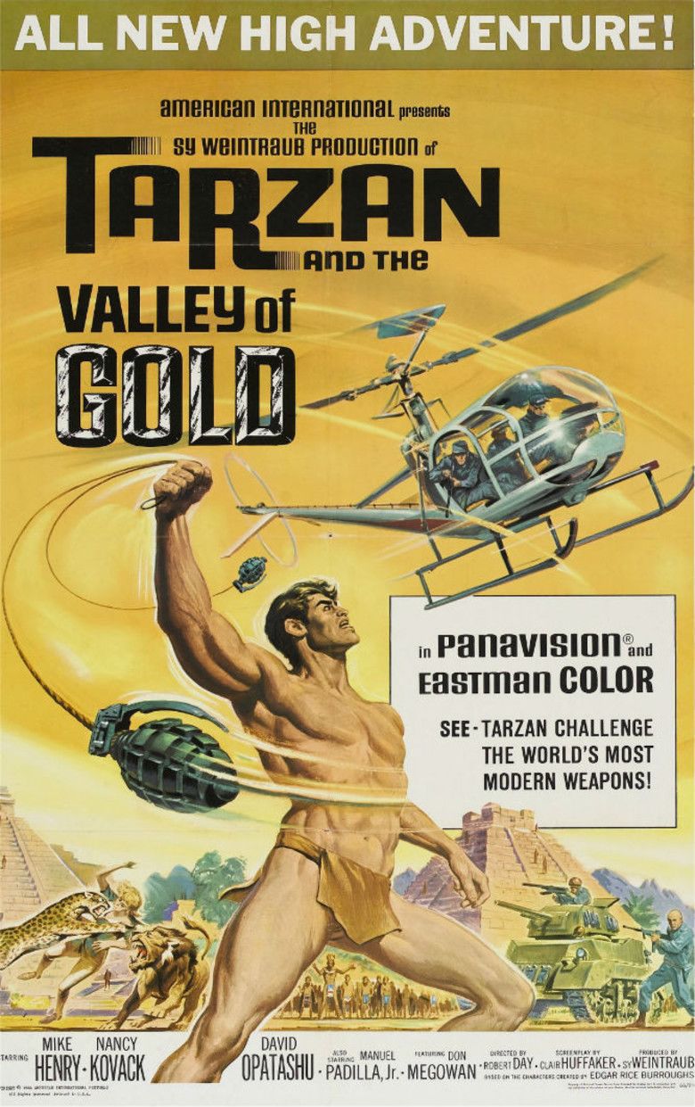 Tarzan and the Valley of Gold movie poster