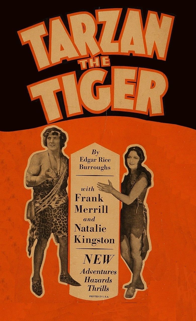 Tarzan the Tiger movie poster