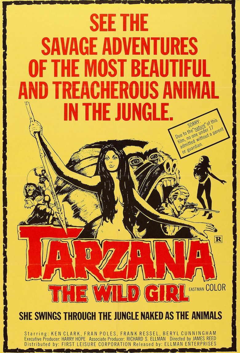 Tarzana, the Wild Girl movie poster