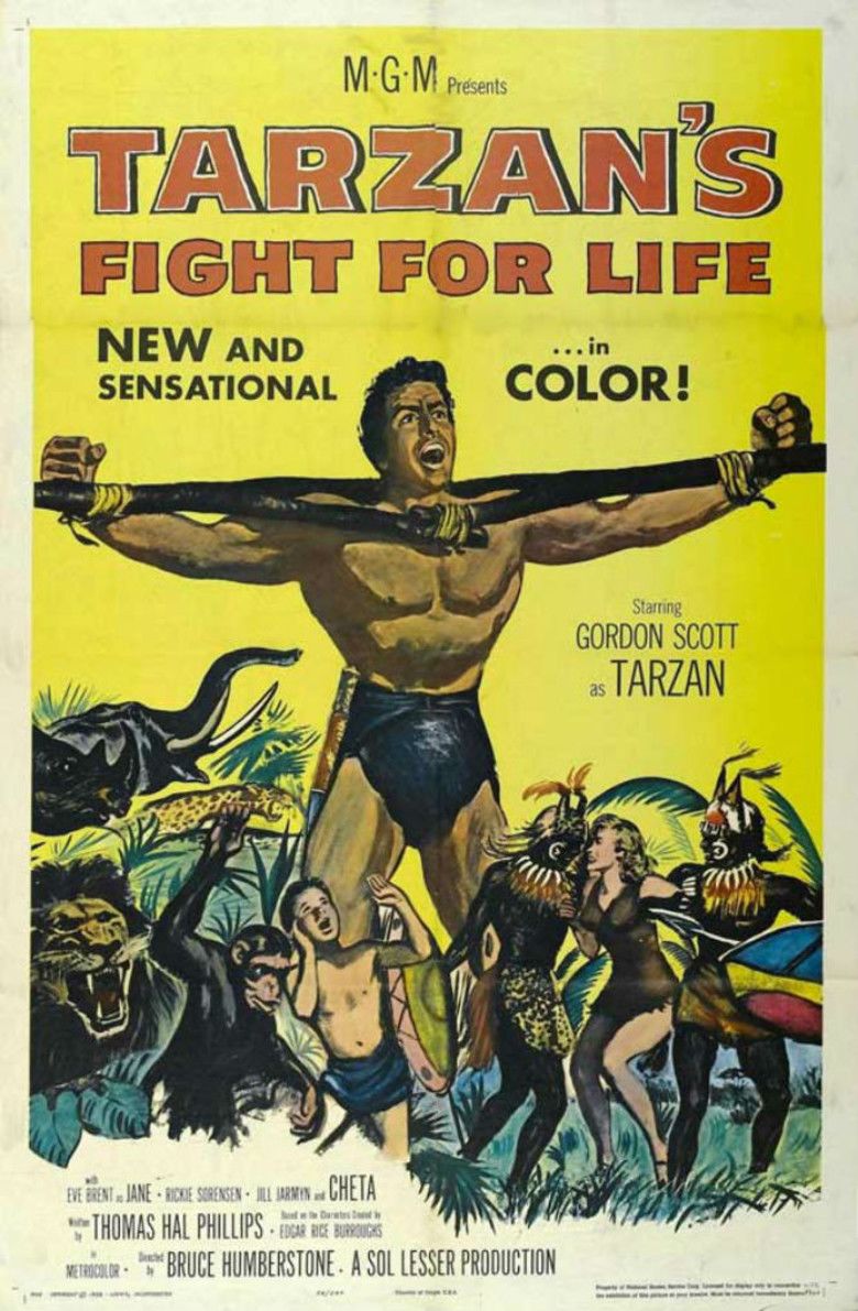 Tarzans Fight for Life movie poster
