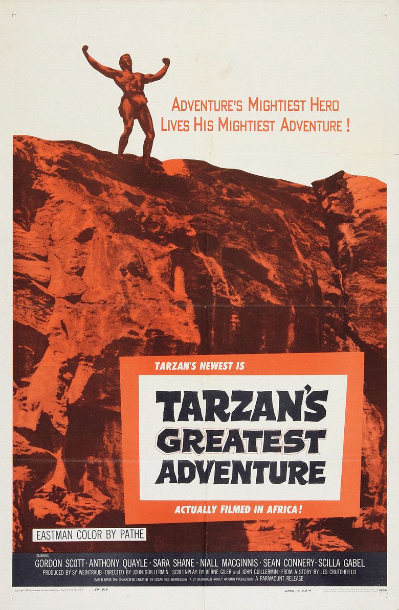 Tarzans Greatest Adventure movie poster