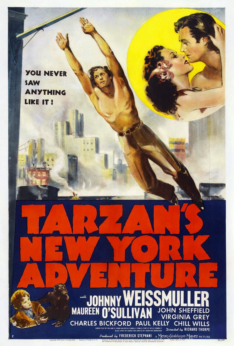 Tarzans New York Adventure movie poster