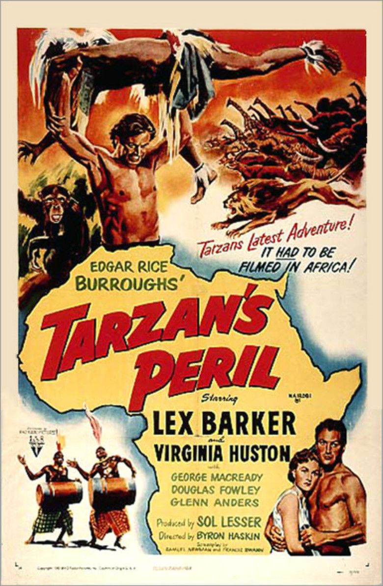 Tarzans Peril movie poster