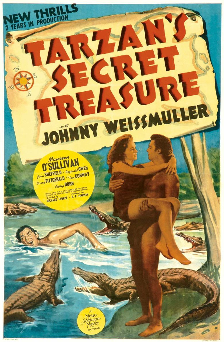 Tarzans Secret Treasure movie poster