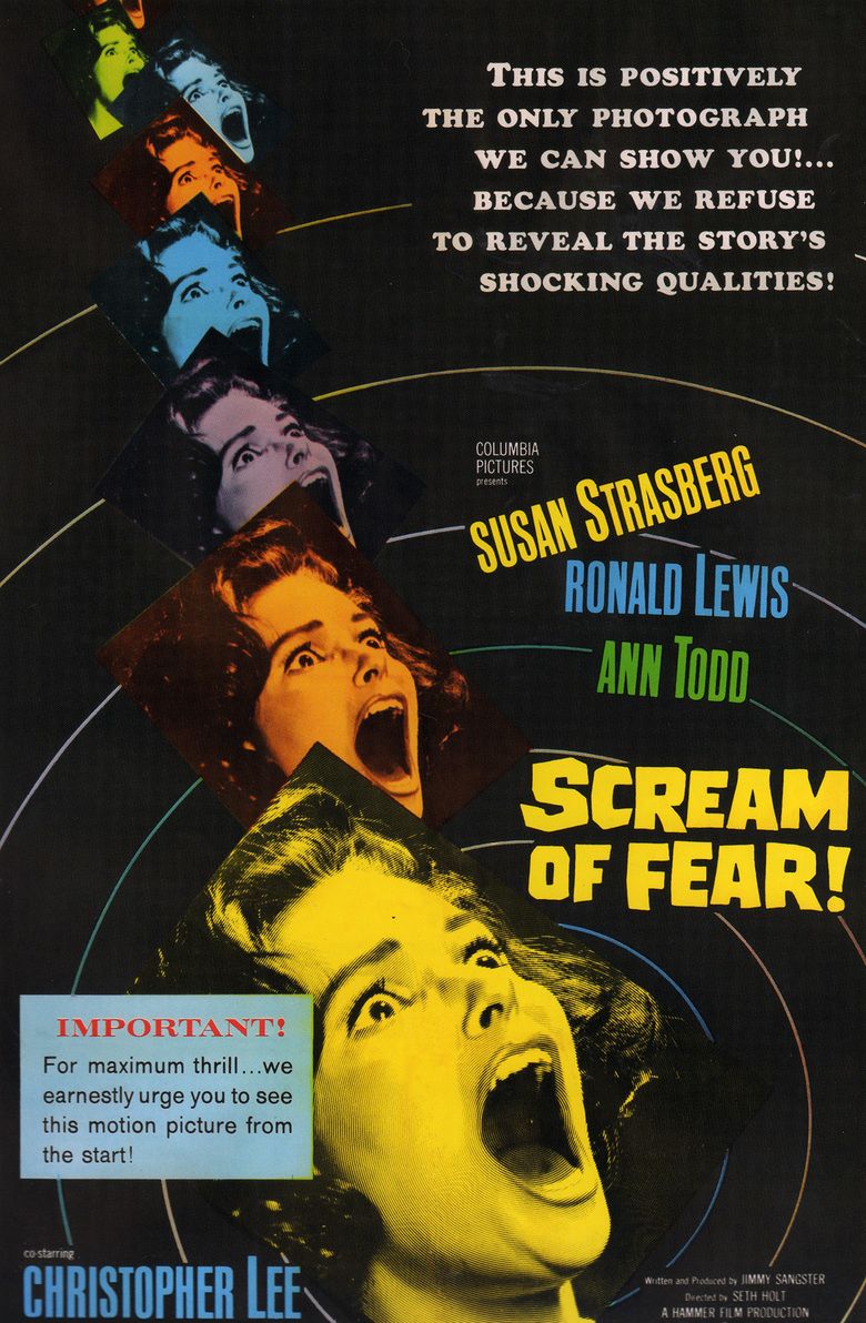 Taste of Fear movie poster