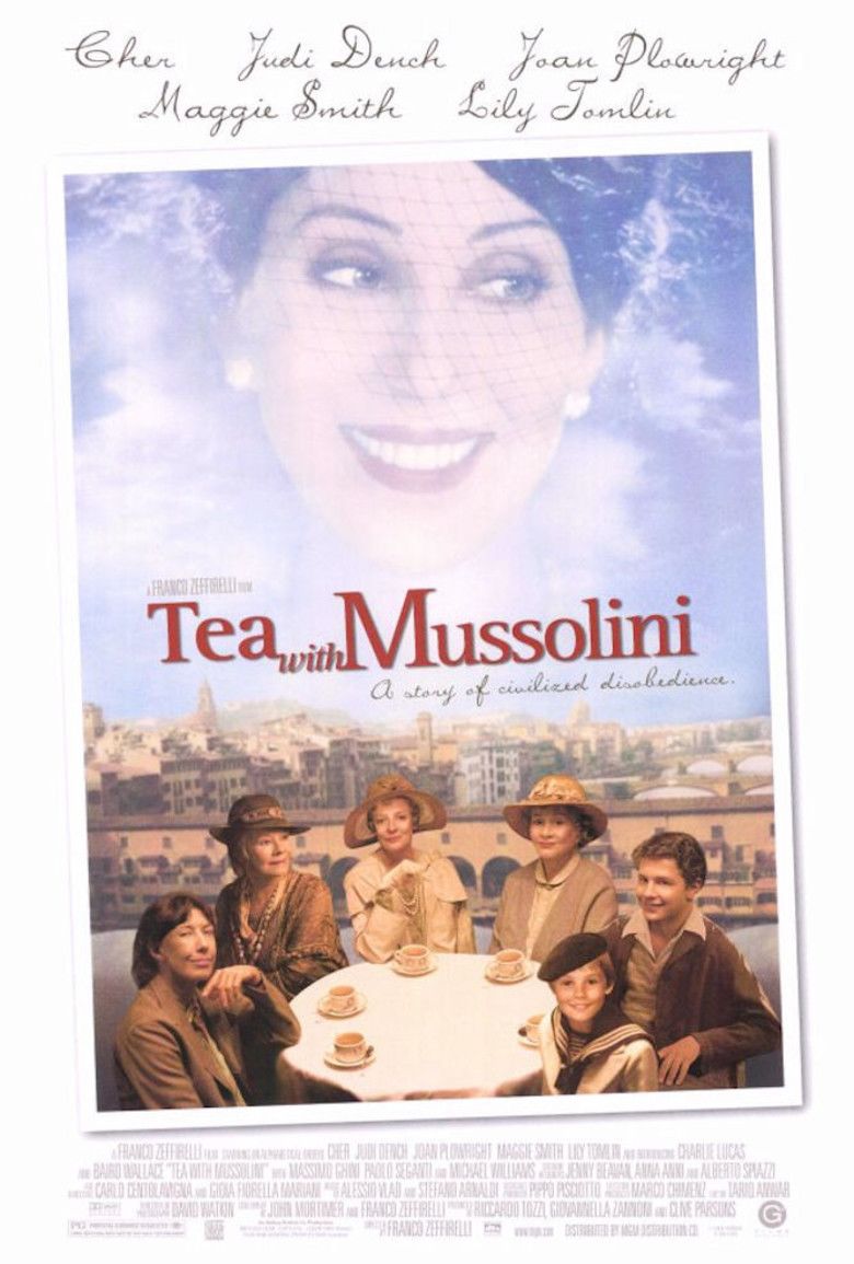 Tea with Mussolini movie poster