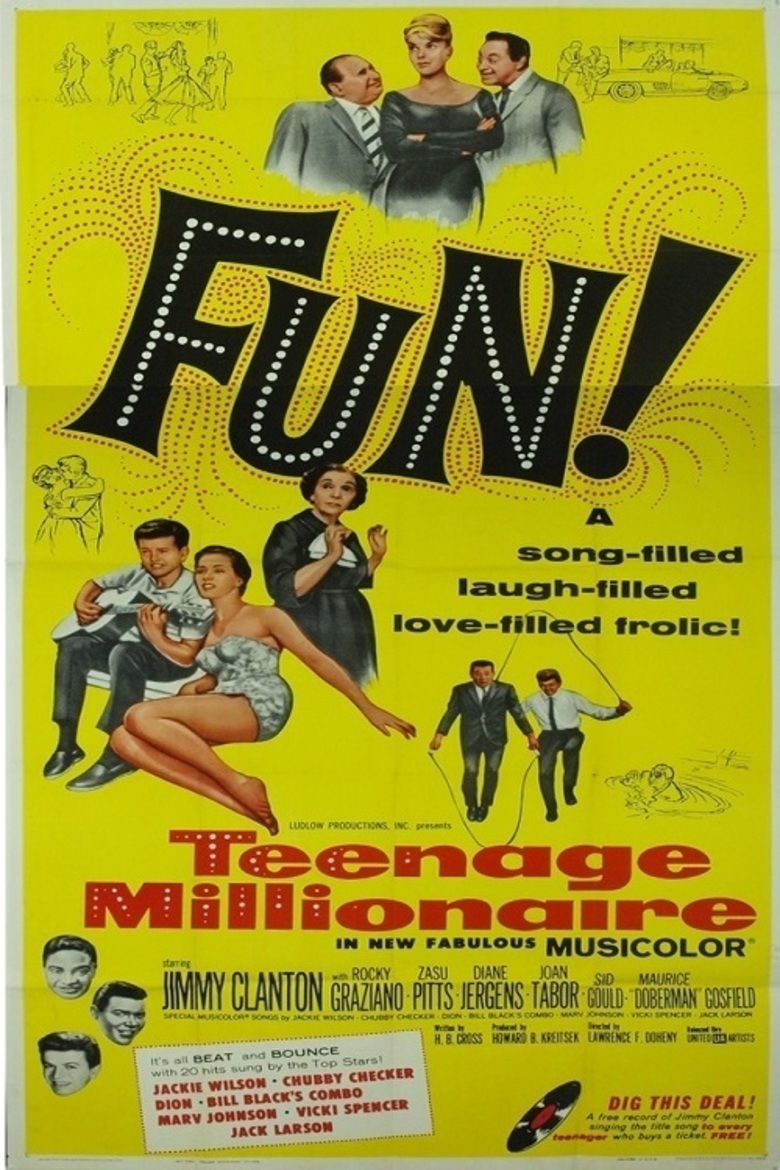 Teenage Millionaire movie poster