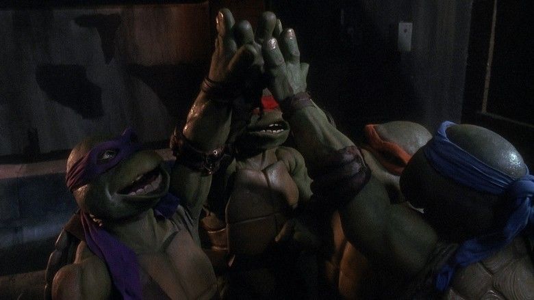 Teenage Mutant Ninja Turtles (1990 film) movie scenes