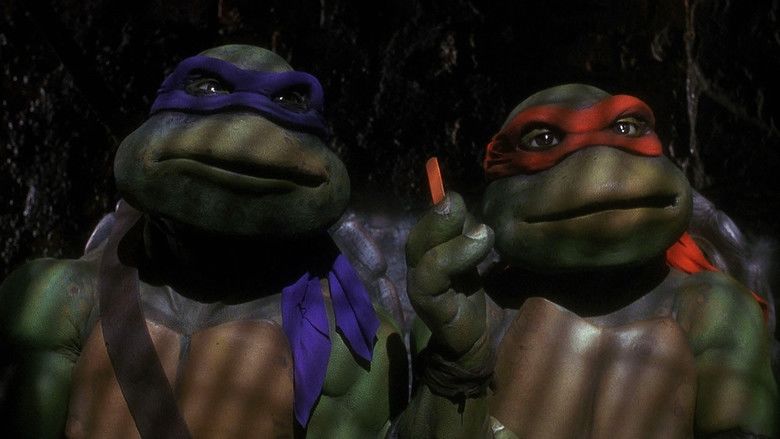 Teenage Mutant Ninja Turtles (1990 film) movie scenes