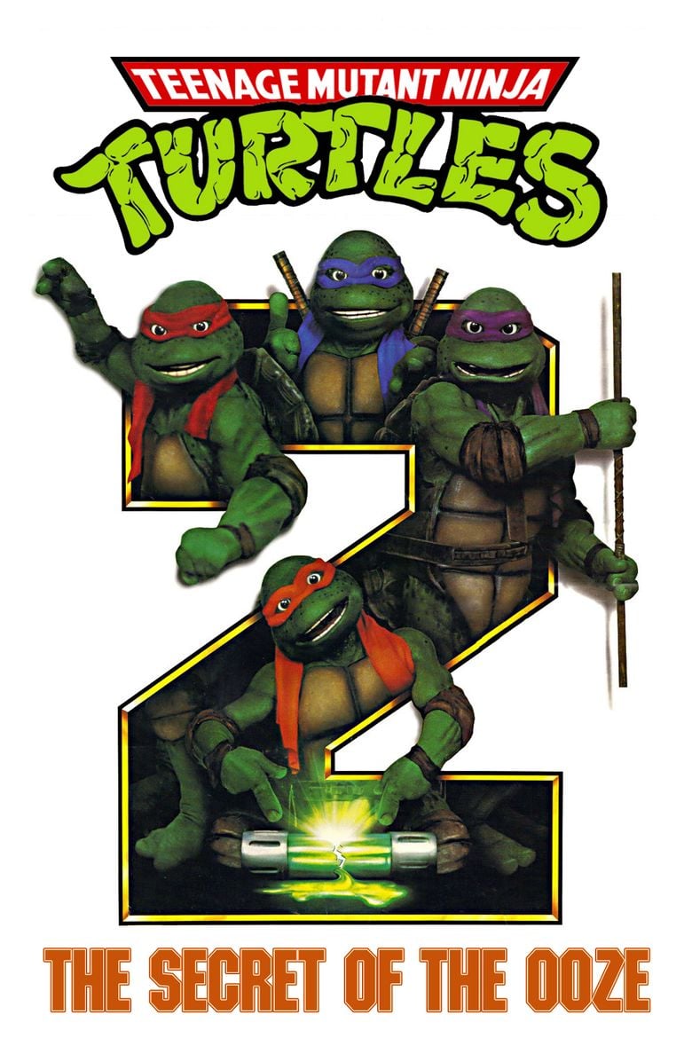 Teenage Mutant Ninja Turtles II: The Secret of the Ooze movie poster