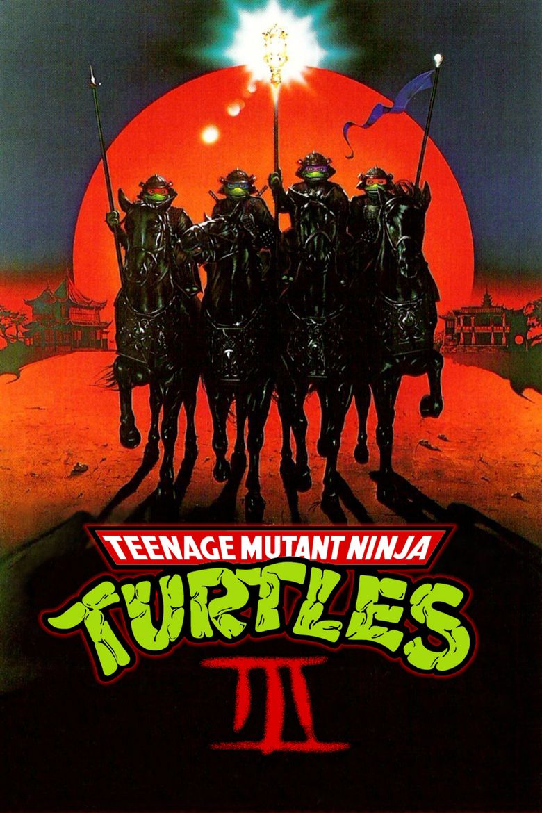 Teenage Mutant Ninja Turtles III movie poster