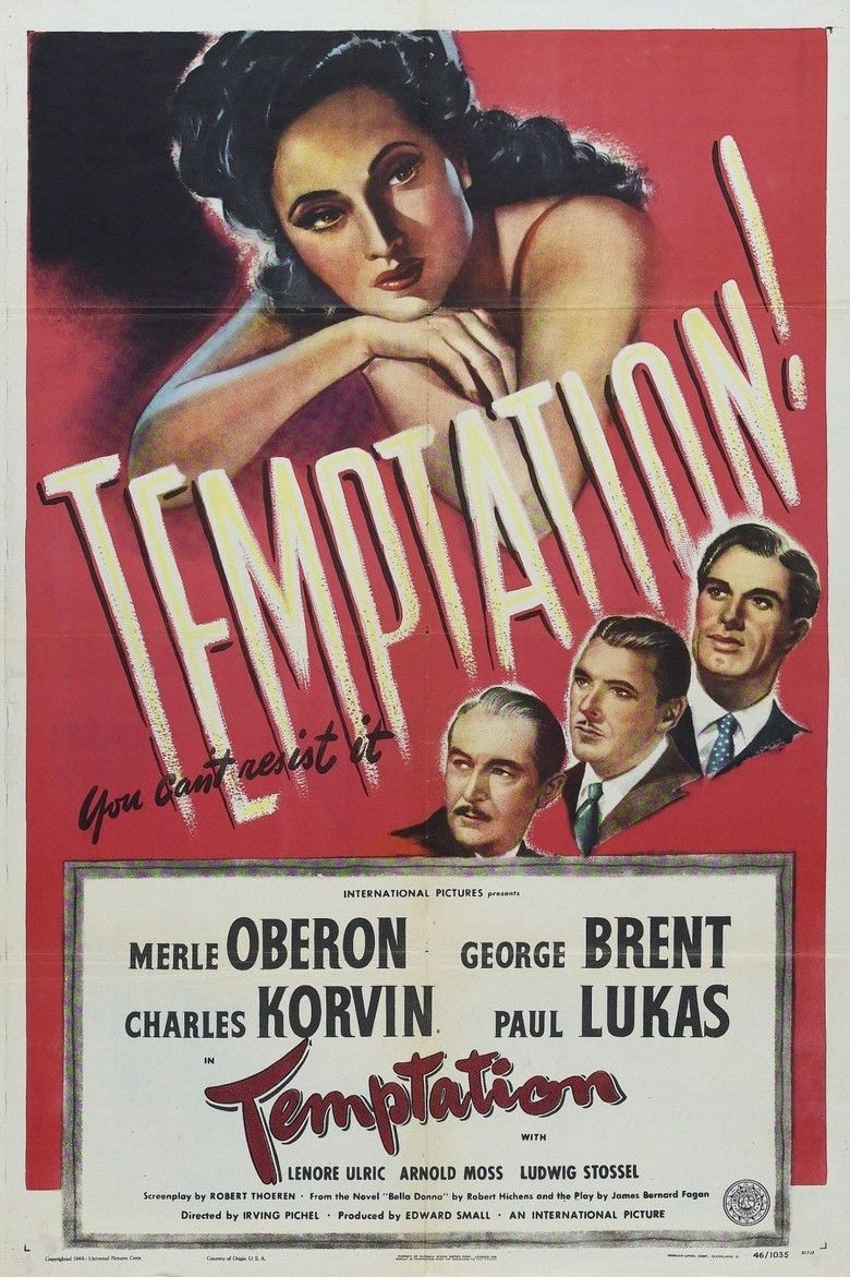 Temptation (1946 film) movie poster