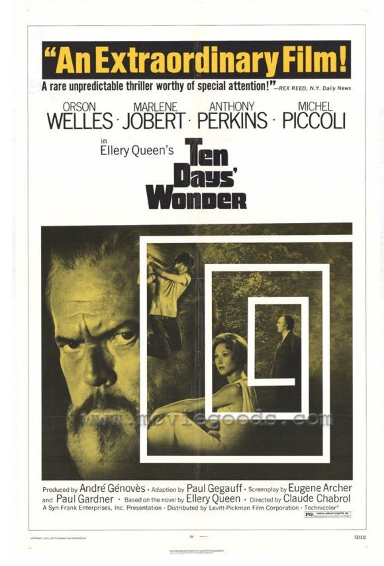 Ten Days Wonder (film) movie poster