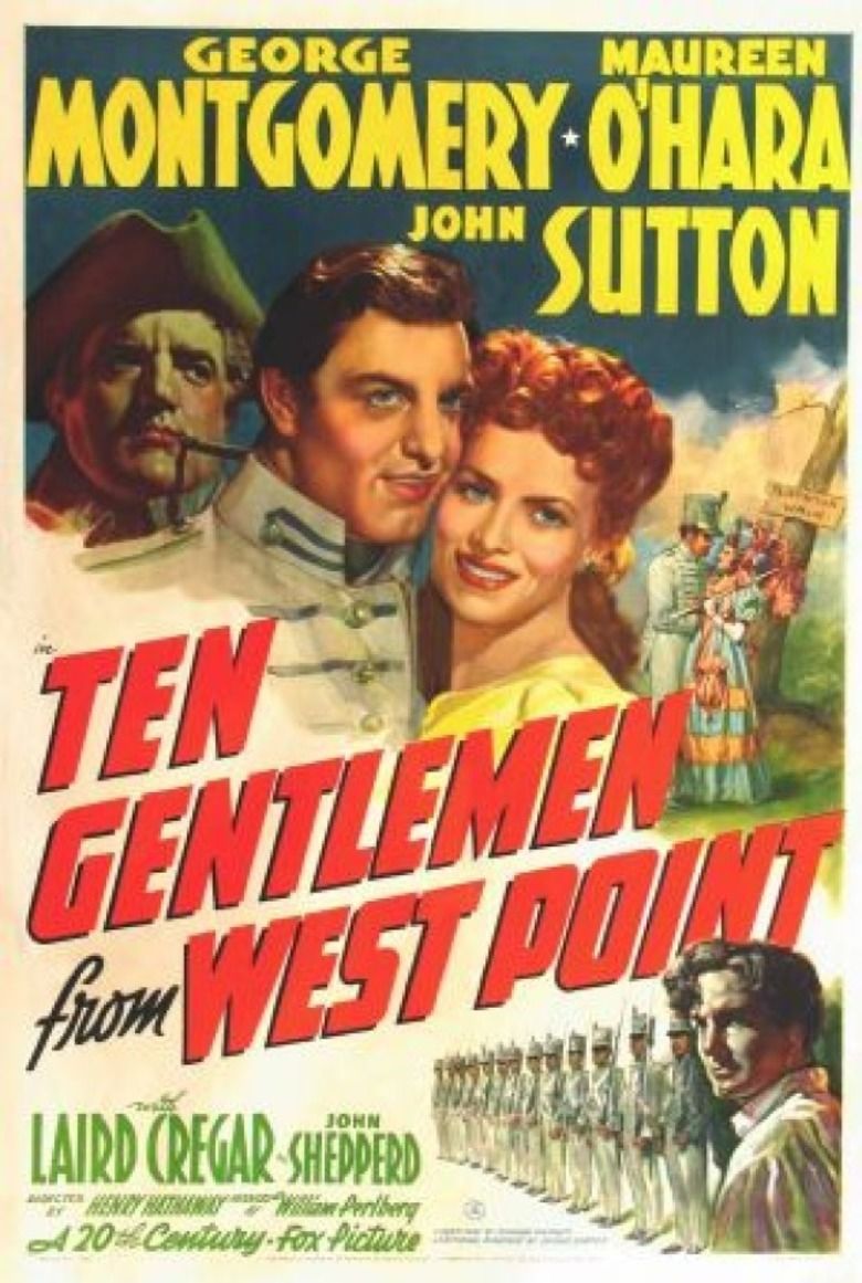 Ten Gentlemen from West Point movie poster