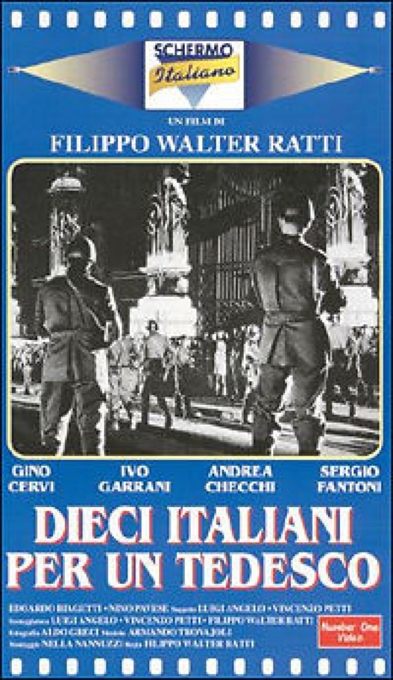 Ten Italians for One German movie poster