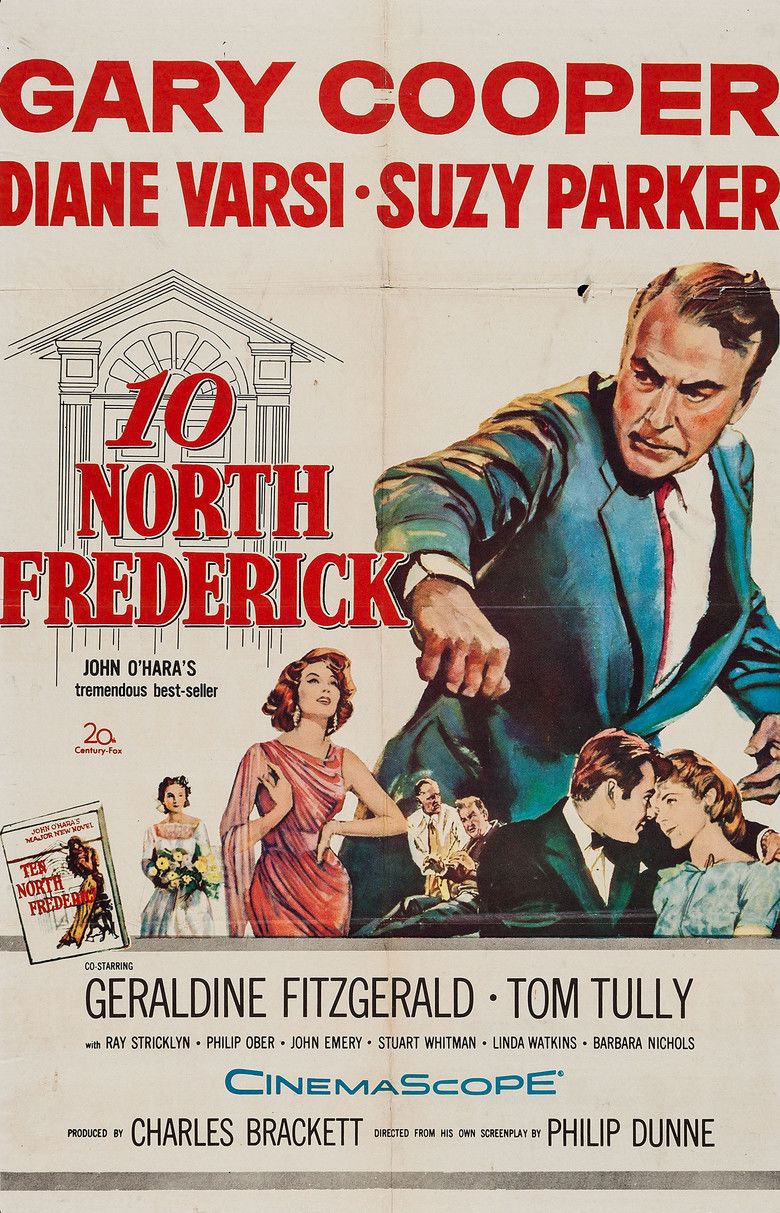 Ten North Frederick (film) movie poster