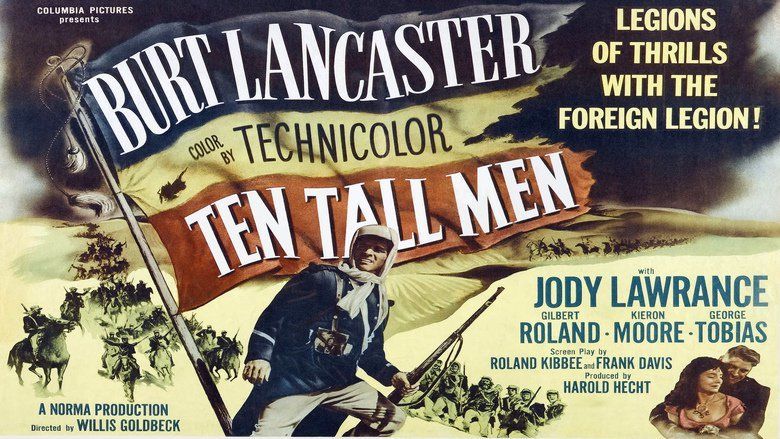 Ten Tall Men movie scenes