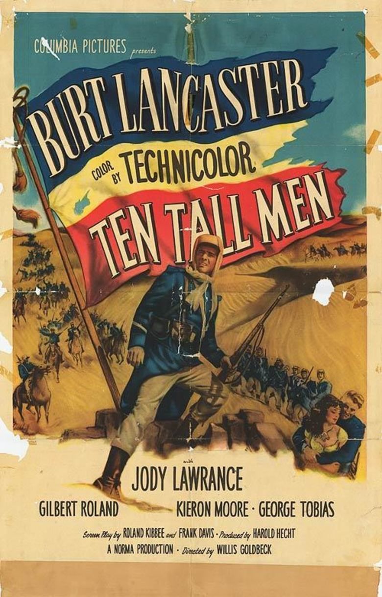 Ten Tall Men movie poster