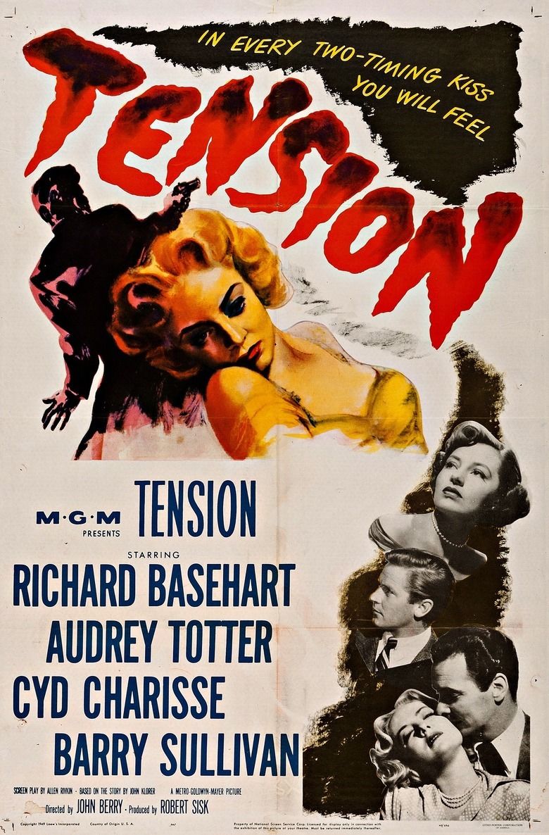 Tension (film) movie poster