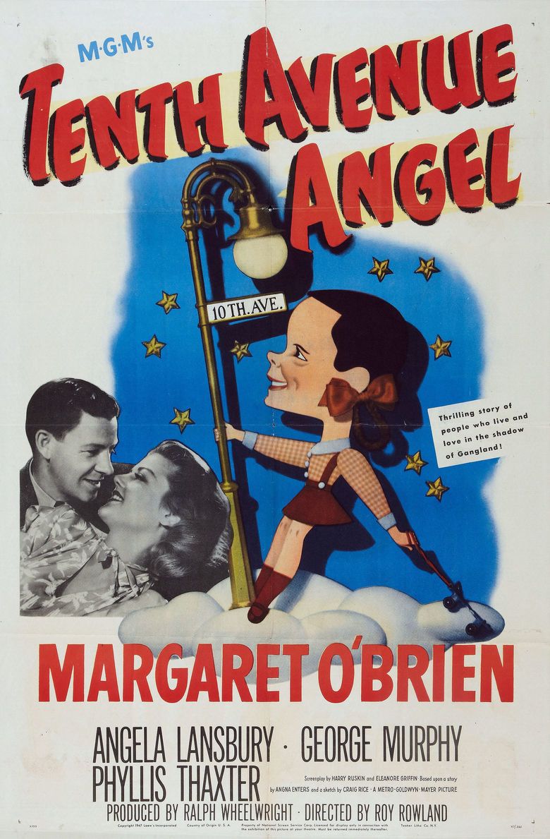 Tenth Avenue Angel movie poster