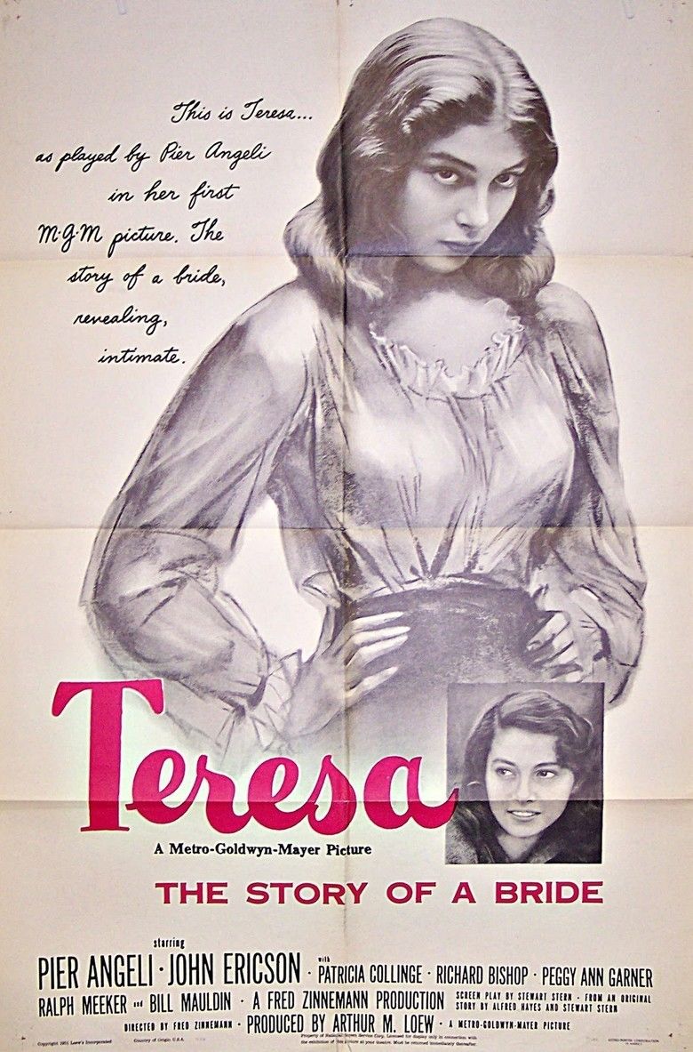 Teresa (1951 film) movie poster
