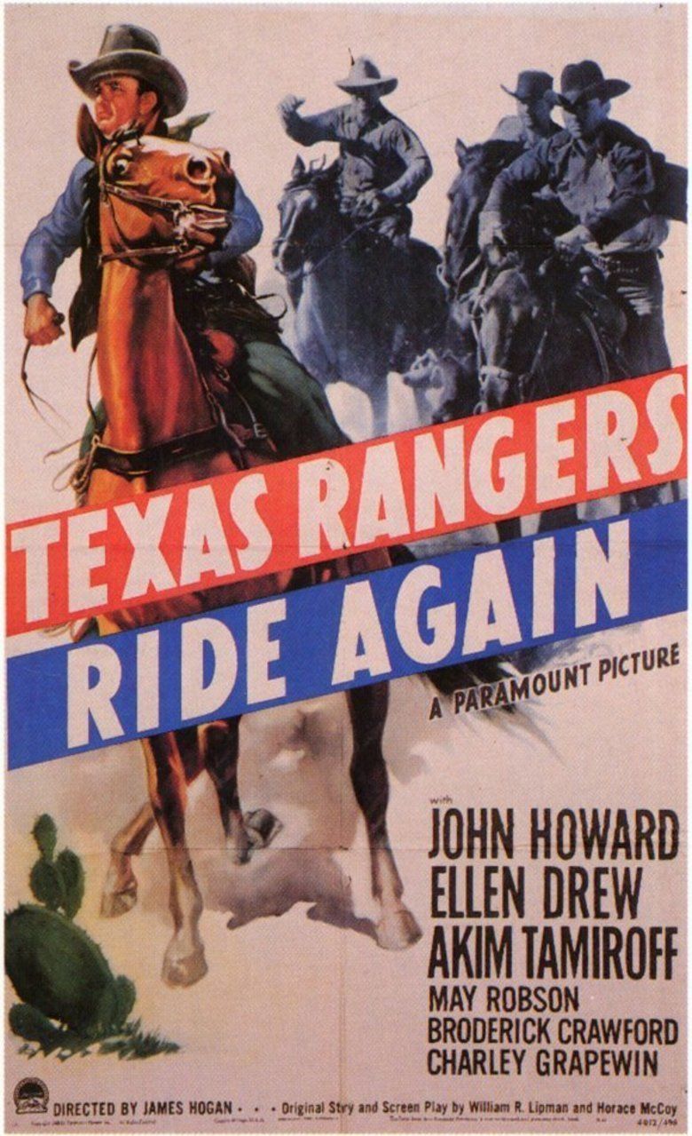 Texas Rangers Ride Again movie poster