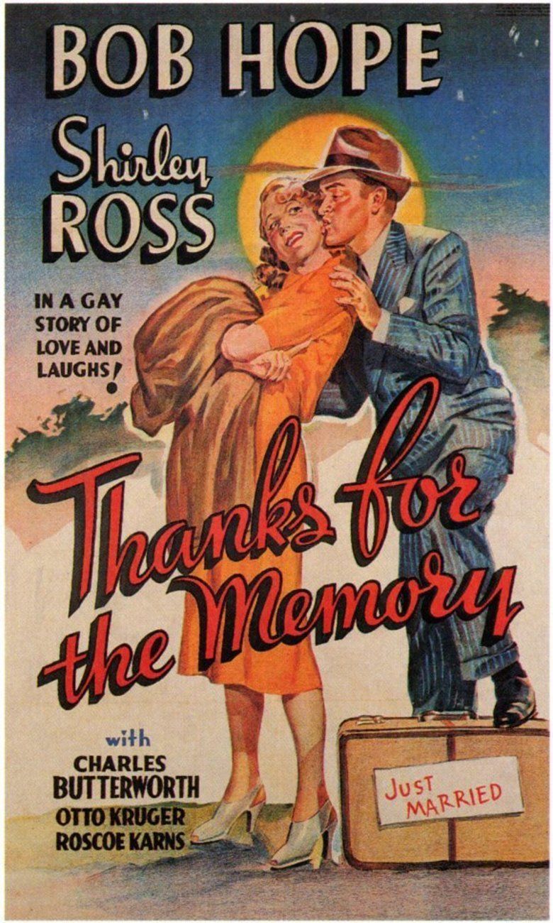 Thanks for the Memory (film) movie poster