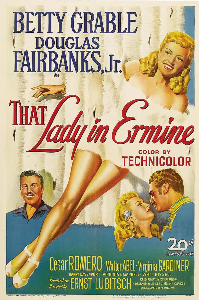 That Lady in Ermine movie poster