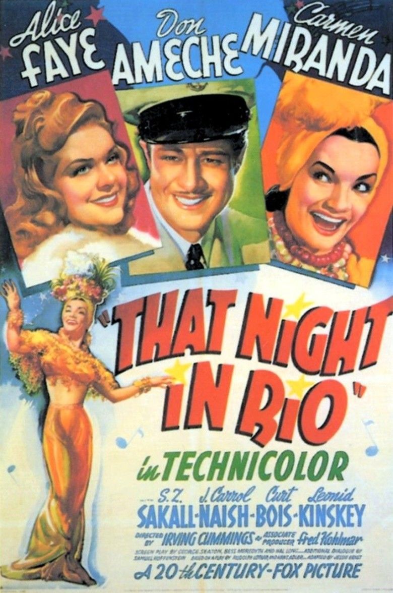 That Night in Rio movie poster