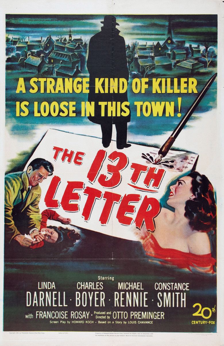 The 13th Letter movie poster