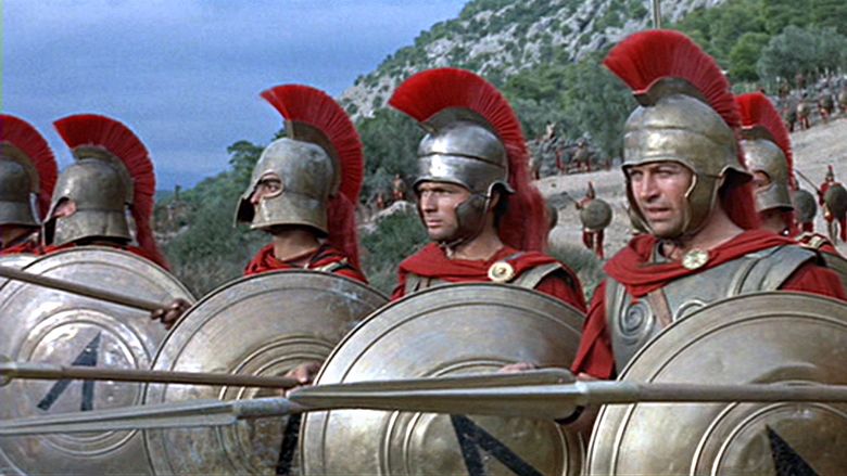 The 300 Spartans movie scenes