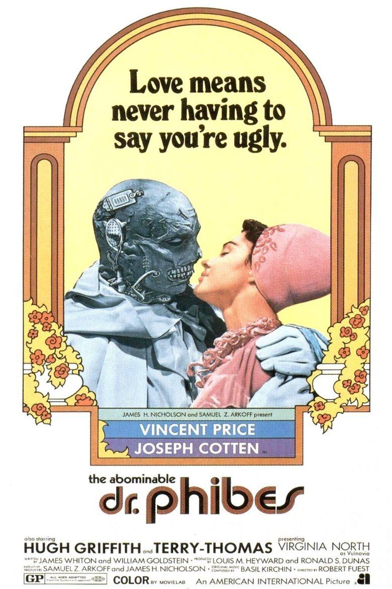 The Abominable Dr Phibes movie poster