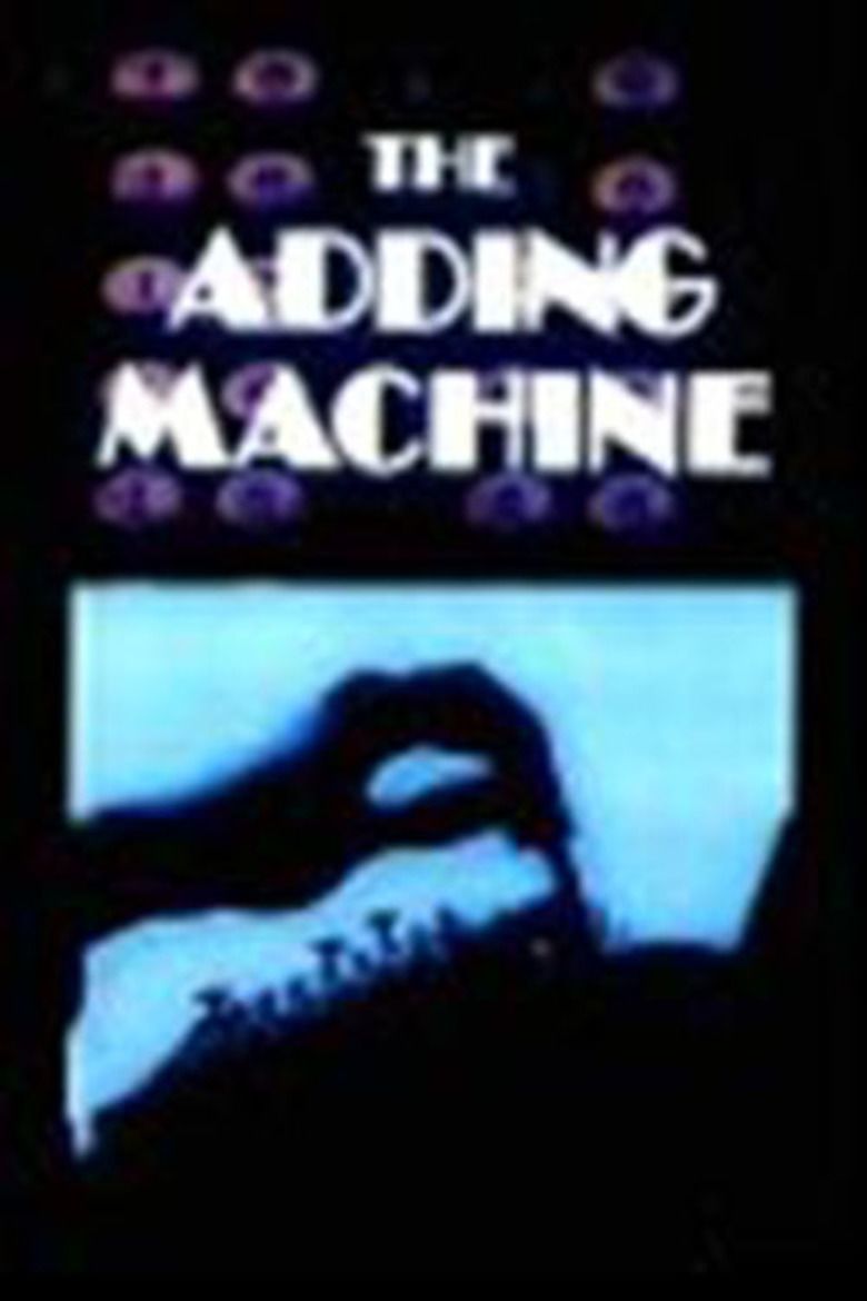 The Adding Machine (film) movie poster