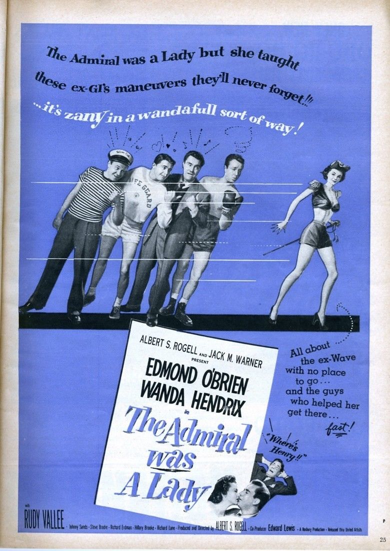 The Admiral Was a Lady movie poster
