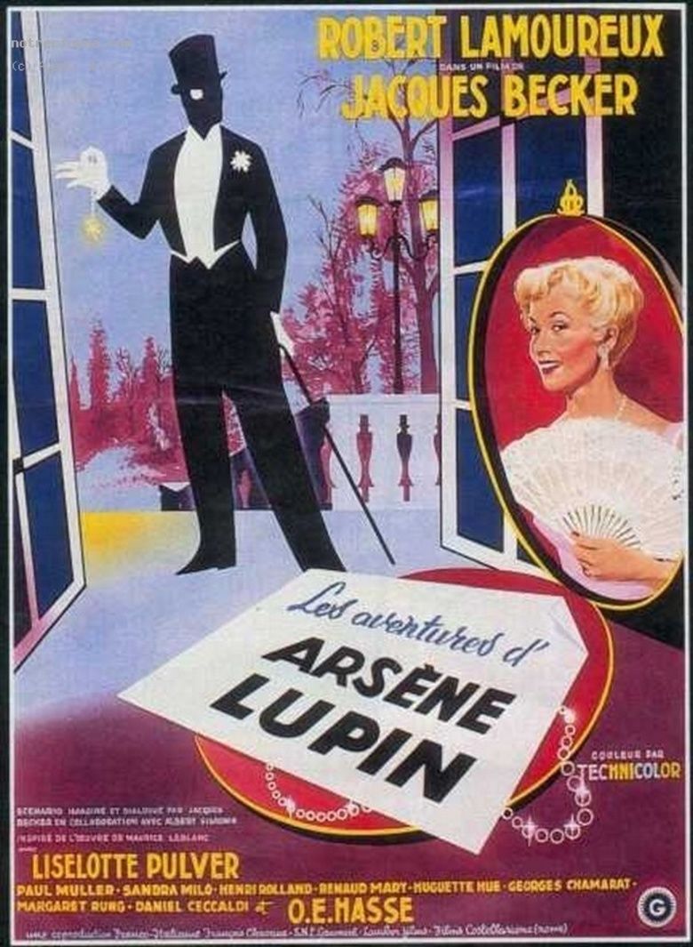 The Adventures of Arsene Lupin movie poster