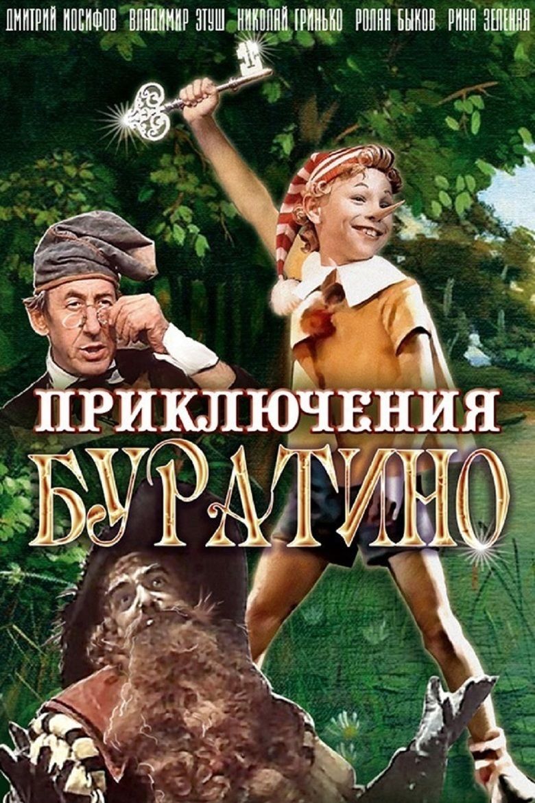 The Adventures of Buratino (1975 film) movie poster