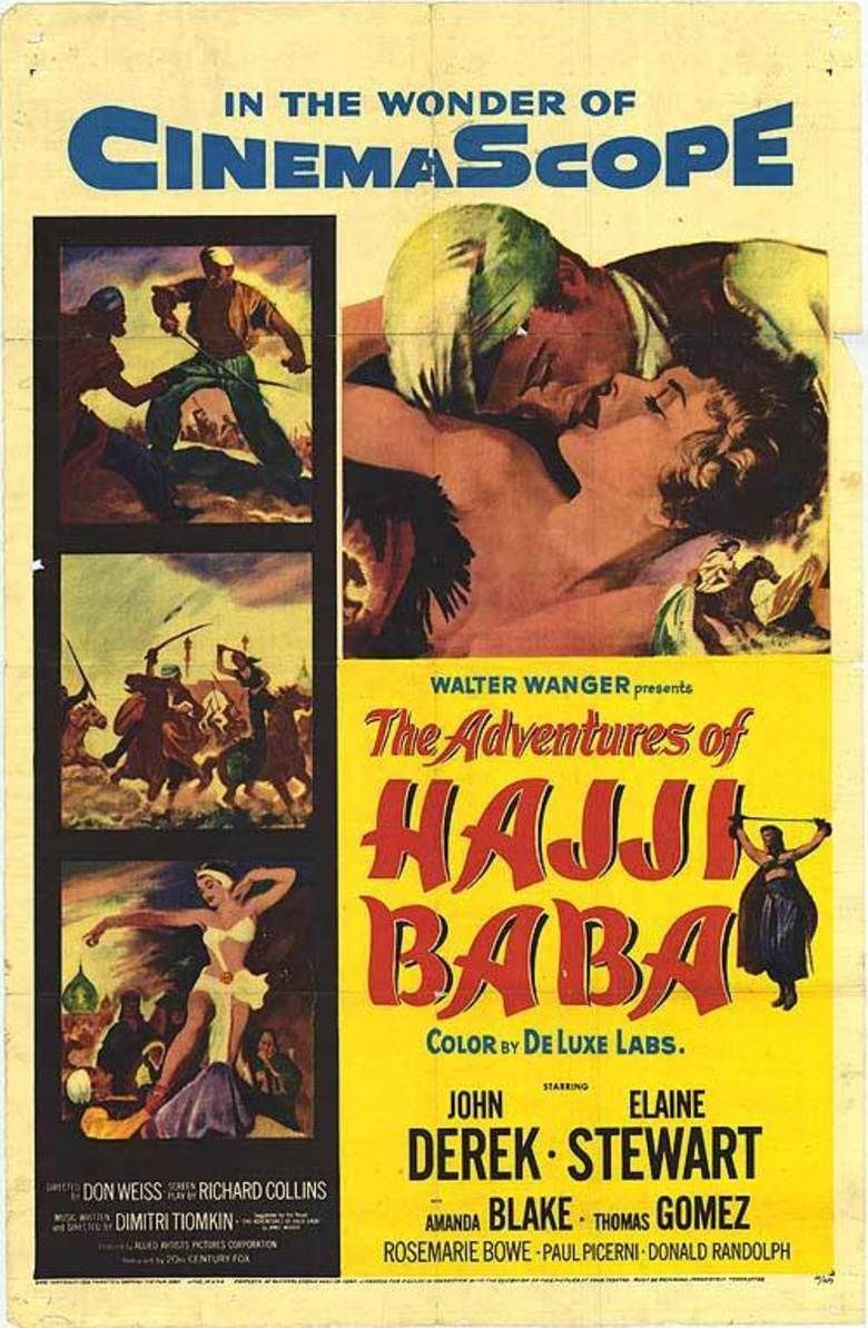 The Adventures of Hajji Baba movie poster